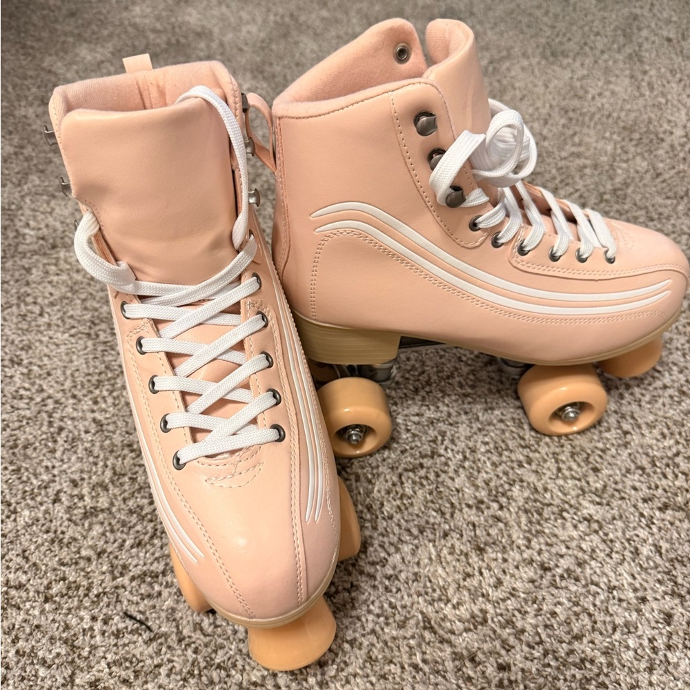 Altar'd State Pink Roller Skates